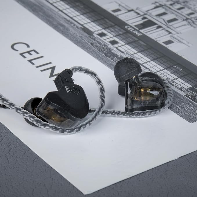 In Ear Earbuds Wired IEM Headphone, CCZ DC02 Dual Magnetic Circuit DD HIFI - Image 8