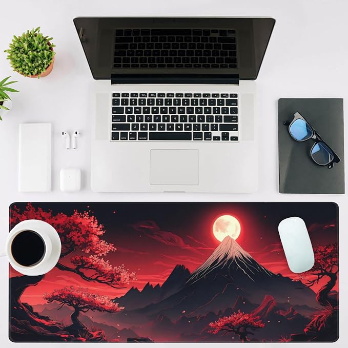 Mouse Pad Large Japanese Landscap Non-Slip Game Desk Mat - Image 2