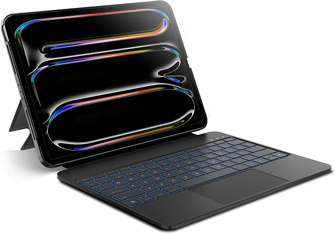 Detachable Keyboard Case for Apple 2025 iPad Air 13-inch and iPad Pro by edaiser