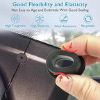 6 Pcs 1-1/2" Drill Hole, 1-1/8" ID Silicone Rubber Grommets - Image 3