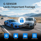 JOMISE G814 11" 4K+2.5K Rear View Mirror Camera — No WiFi/Bluetooth, Mirror - Image 5