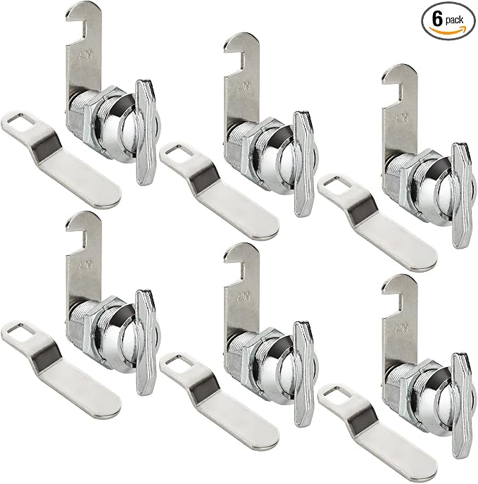 1" Thumb Operated Offset Cam Lock, RV Compartment Camper Storage Door, Cabinet by HOME