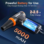 Compressed Air Duster, 220000RPM Canned Air Duster - Image 5