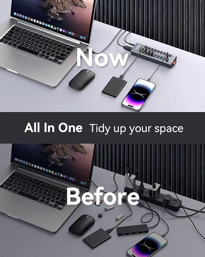 WENTER Powered USB Hub 3.0 - Image 5