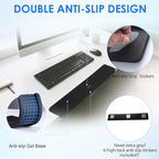 UnivoColors PostureUp L-Shaped Desk Long Wrist Rest Elbow, Memory Foam - Image 4