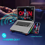 AIMIUZI Laptop Cooling Pad, Gaming Laptop Cooler - Image 5