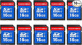 INDMEM SD Card 16GB, High-Speed Secure Digital Cards by READYXIO