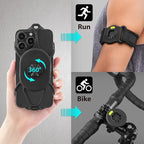 BONE Run + Bike Tie Connect Kit 2, 2-in-1 Running & Bike Phone Holder, - Image 3
