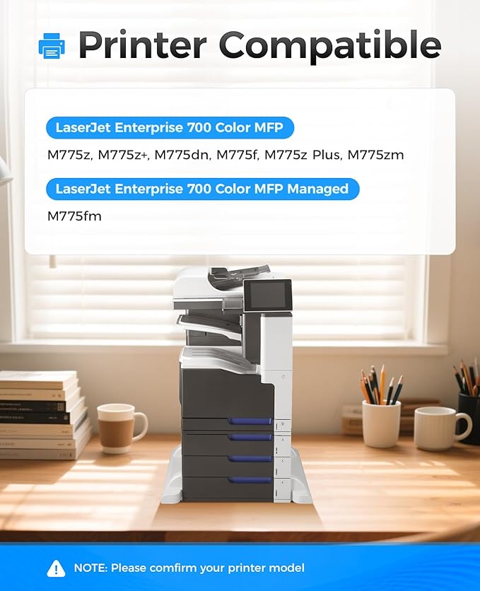 651A Toner Cartridge Set 4-Pack - Image 2