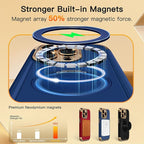 COOLQO for iPhone 14 Pro Case 6.1'' Upgraded 360° Spin Magnetic Stand - Image 4