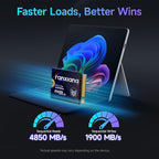 500GB M.2 2230 NVMe SSD, PCIe Gen 4x4 Speed up to 4850 MB/s, 2230 SSD Compatible - Image 2