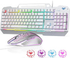 AULA Gaming Keyboard, T102 104 Keys Keyboard and Mouse Combo, USB Wired - Image 8