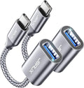 JSAUX USB C to USB Adapter, USB Type C Male to USB 3.0 Female OTG Cable by JSAUX