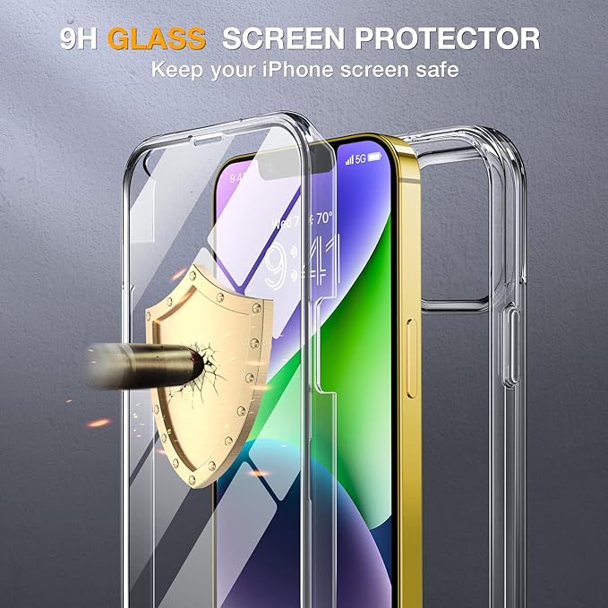 Miracase Glass Series Designed for iPhone 14 Plus Case 6.7 inch, 2023 Upgrade - Image 3