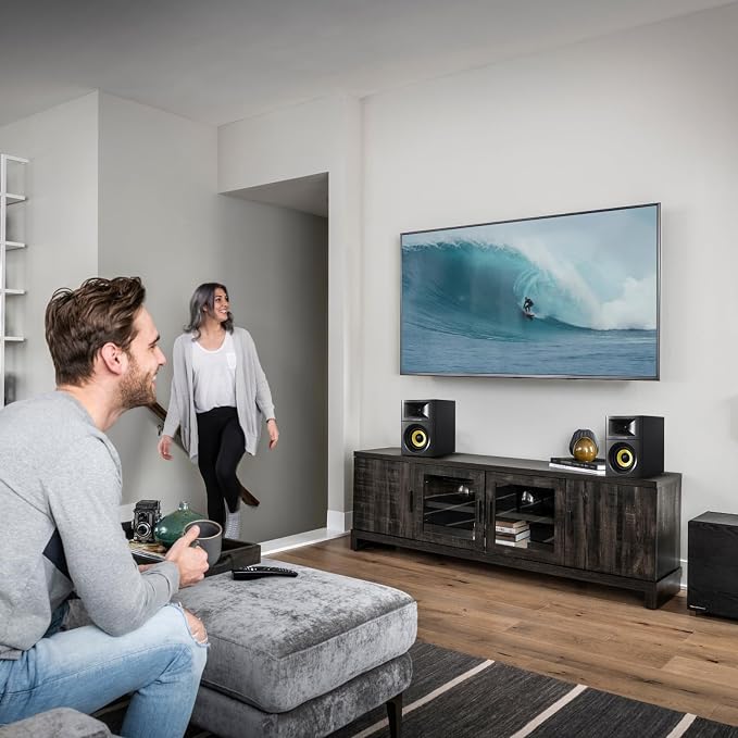 SW205 4" Bookshelf Speakers | Immersive HiFi Audio - Image 7