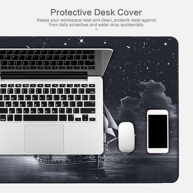 Lokigo Desk Pad, Office Desk Mat, Extended Large Gaming Mouse Pad, Desk Decor - Image 8
