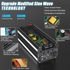 LVYUAN 4000 Watt Power Inverter 24V to 110V 120V - Image 5