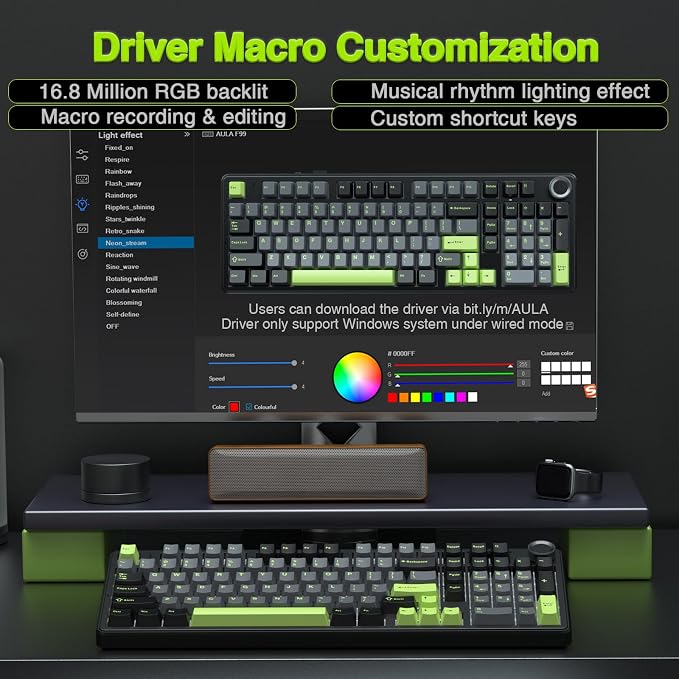 AULA F99 Pro Wireless Mechanical Keyboard - Image 8