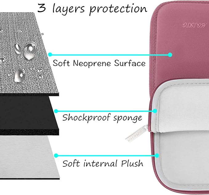 MOSISO Laptop Case 13.3 inch, 13-13.3 inch Laptop Sleeve Bag Compatible - Image 3