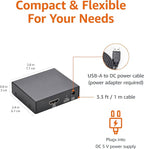 Amazon Basics HDMI Splitter 1 in 2 Out, 4K@30Hz - Image 4
