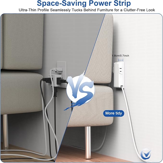 Power Strip Surge Protector - Image 6