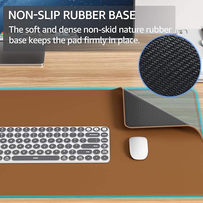 KTRIO Large Gaming Mouse Pad Desk Mat, Superior Micro-Weave Cloth, Non-Slip - Image 4
