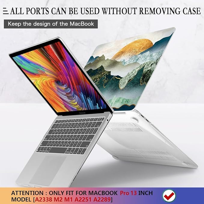 CISSOOK Compatible with MacBook Pro 13 inch 2025-2020 Model A2338 A2251 A2289 - Image 5