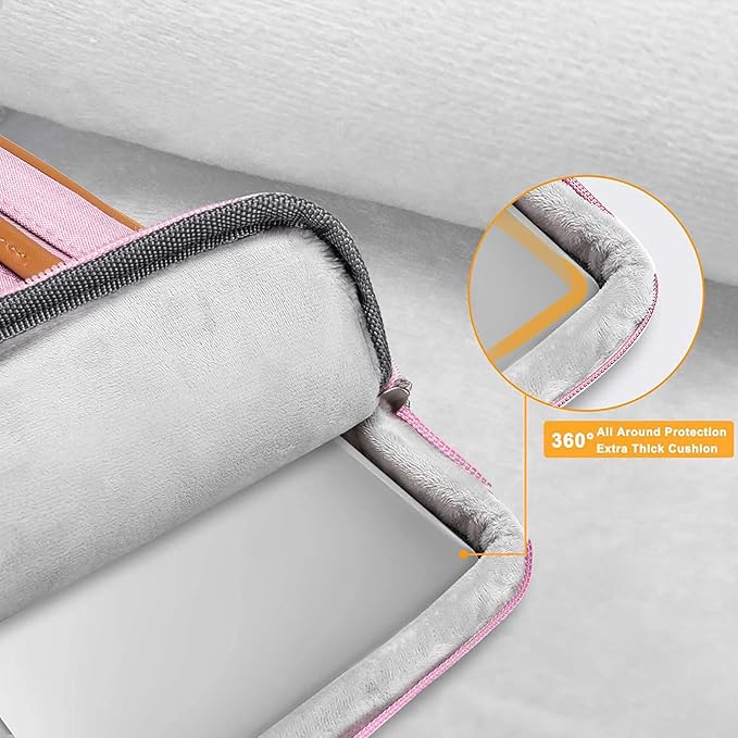 MOSISO 360 Protective Laptop Shoulder Bag, 15-15.6 inch Computer Bags Compatible - Image 3