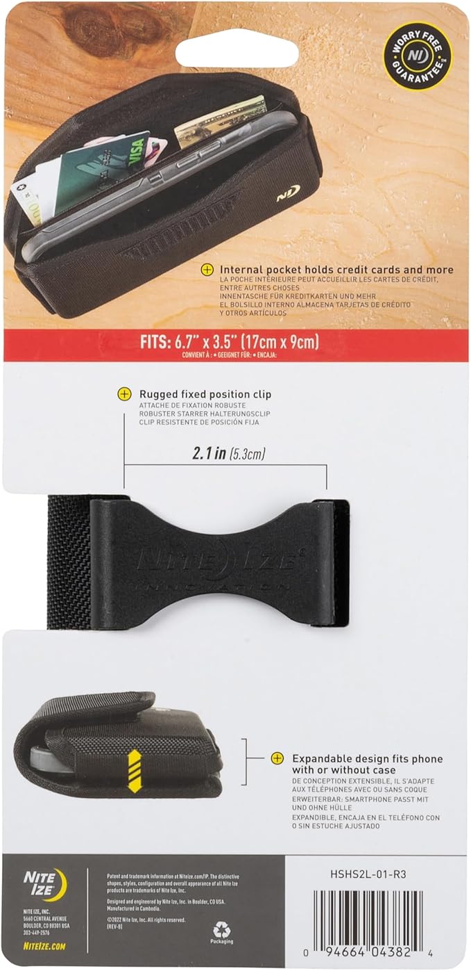Nite Ize Clip Case Hardshell Universal Rugged Holster - Image 6