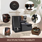 3-in-1 Wood Phone Docking Station Organizer - Image 4
