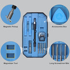 STREBITO Precision Screwdriver Set 153 in 1 Small Magnetic Screwdriver Set - Image 6