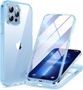 Miracase Glass Case for iPhone 13 Pro Max 6.7 inch, Upgrade Full-Body Clear by Miracase