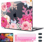 CISSOOK Floral Case Cover for MacBook Air 13 Inch 2020 2021 2019 2018 Release by CISSOOK