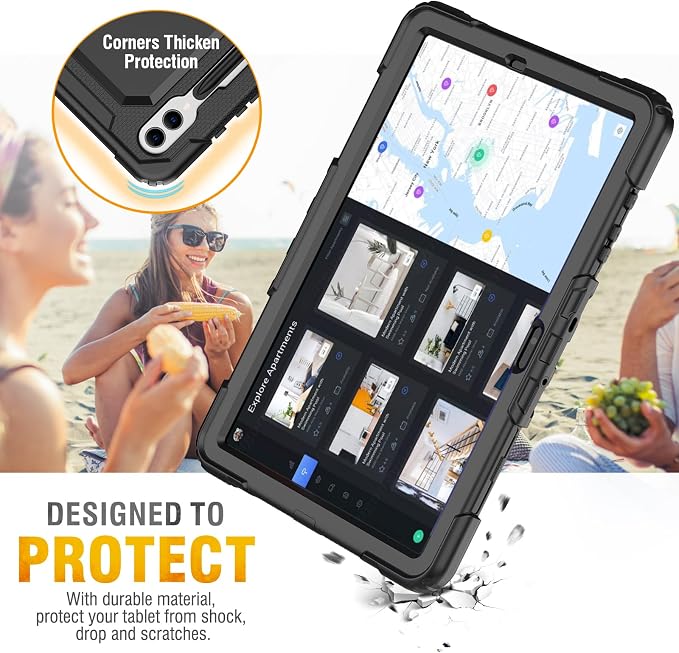 HXCASEAC Case for Samsung Galaxy Tab A7 Lite, Protective - Image 8