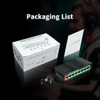 STEAMEMO 8-Port Gigabit Ethernet Switch | Smart Managed - Image 9