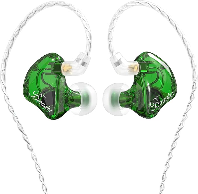 BASN in-Ear Monitors, Bmaster Triple Driver HiFi Stereo Noise-Isolating in-Ear by BASNAudio