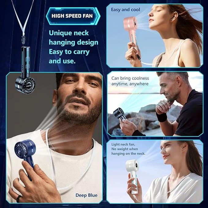 2pcs Portable Handheld Turbo Fan - Image 7