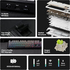 EPOMAKER X Aula F108 PRO Wireless Gaming Keyboard - Image 3