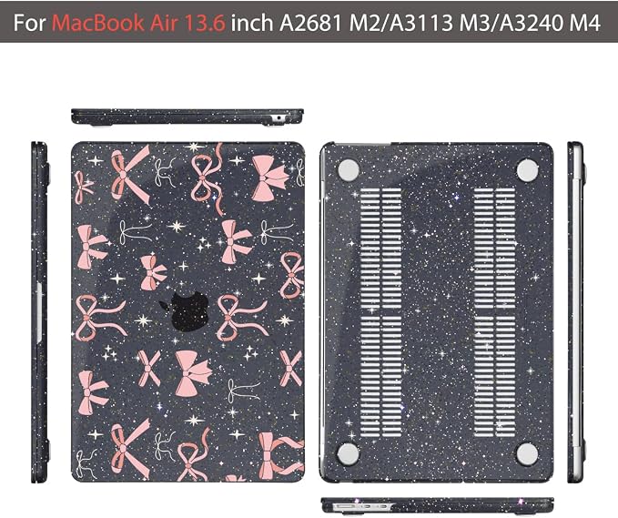 Teryeefi for MacBook Air 13.6 inch Case M4 M3 M2 2024-2022 Release Model A3240 - Image 7