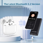 MP3 Player with Bluetooth 5.2 HiFi Sound, with Built-in Speaker/FM Radio/Voice - Image 2