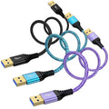 USB to USB, USB3.0 Cable 6FT Male to Male USB Cable, 3 Pack Double Ended USB3.0 by HomeTravelChargerAccessory