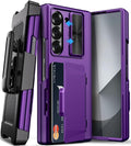 Vihibii for Samsung Galaxy Z Fold 6 Case Wallet by Vihibii