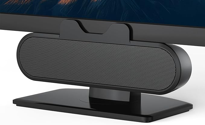 INGA Computer Speakers for Desktop PC, USB Monitor Speaker Bar by INGA