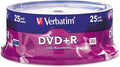 Verbatim DVD+R Blank Discs AZO Dye 4.7GB 16X Recordable Disc by Verbatim