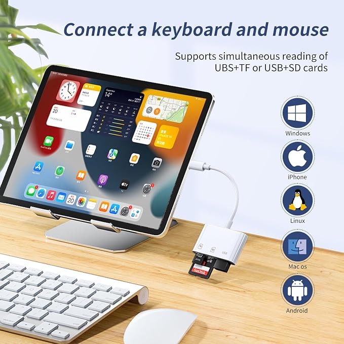 USB C SD Card Reader，SD Card Reader USB C - Image 6