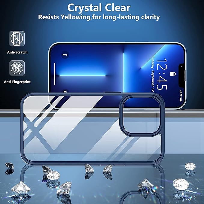 SPIDERCASE for iPhone 13 Pro Max Case, Slim Thin Phone Case Cell Phone Case & - Image 5