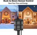 TiFFCOFiO Outdoor Power Strip Timer, Dusk to Dawn Light Sensor Countdown - Image 5