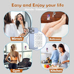 ZYCCER Double Sided Silicone Suction Phone Holder Mount, Compatible - Image 7