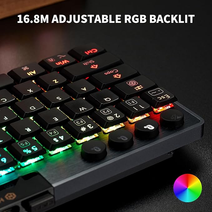 Hexgears A1 Low Profile Wireless Mechanical Keyboard - Image 4