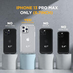 Miracase Glass Case for iPhone 13 Pro Max 6.7 inch, Upgrade Full-Body Clear - Image 2
